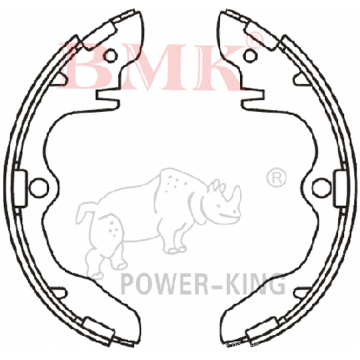 Bremsbacke (K3326) für Ford und Mazda